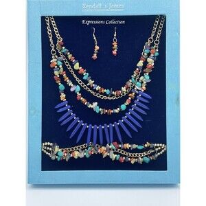 Kendall & James Expressions Collection 3 Piece Tribal Jewelry Set New